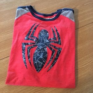 NWOT Boys Marvel Spider-Man Long Sleeve Shirt